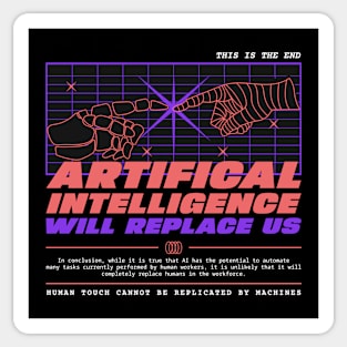 Artificial Intelligence AI Sticker